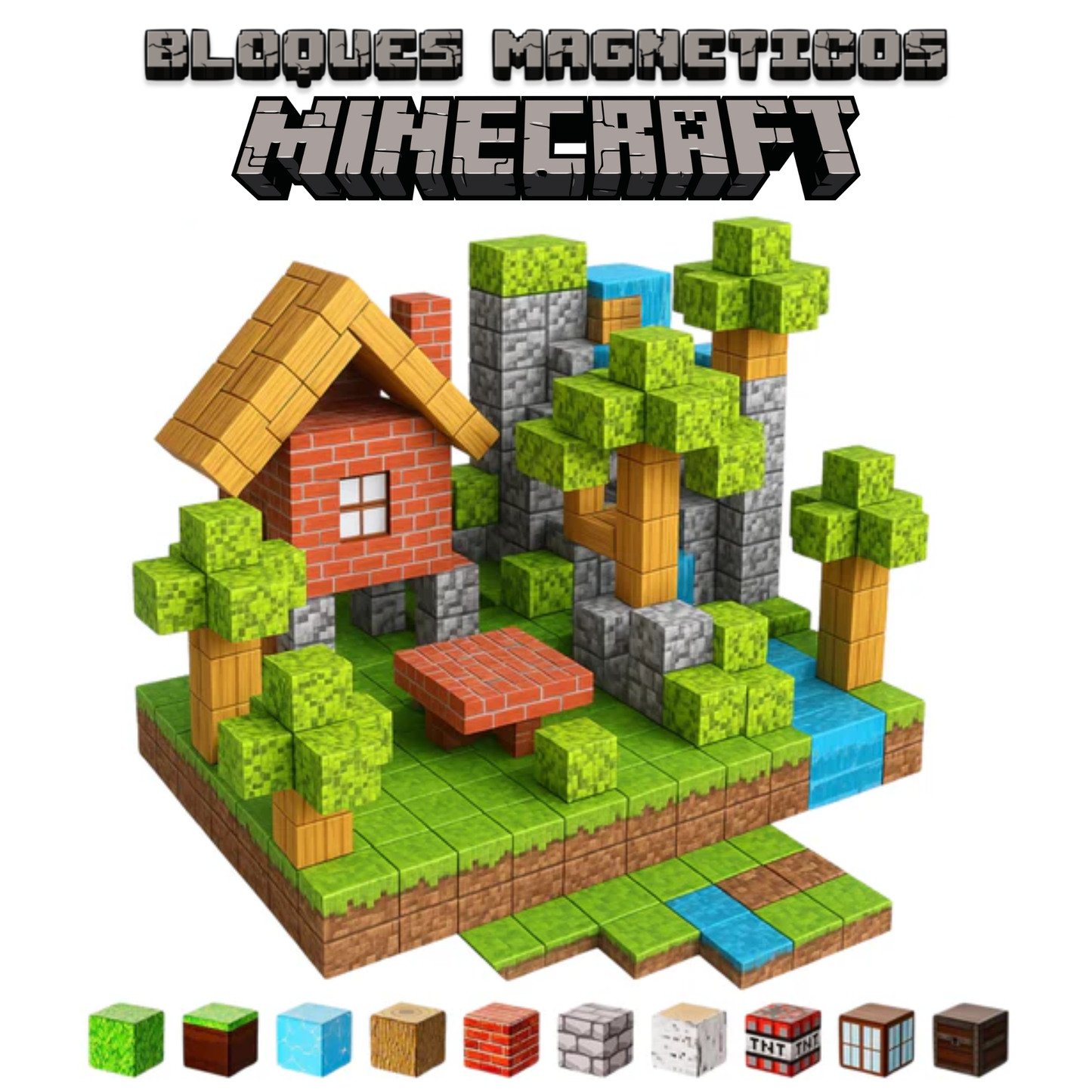 Bloques Magnéticos Minecraft