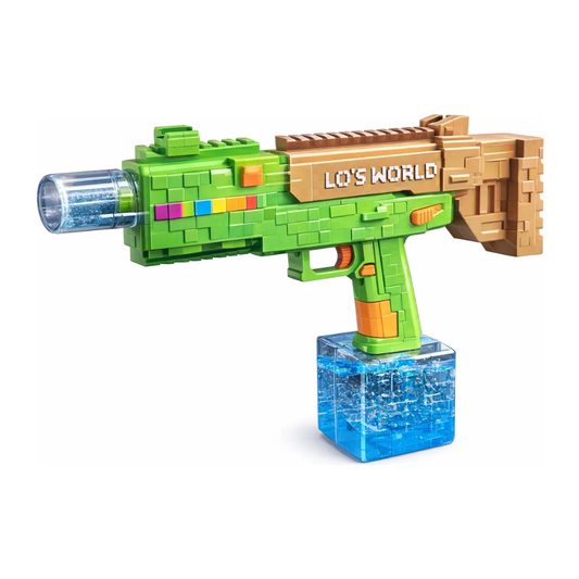 Pistola de Agua estilo Minecraft