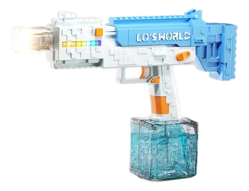 Pistola de Agua estilo Minecraft
