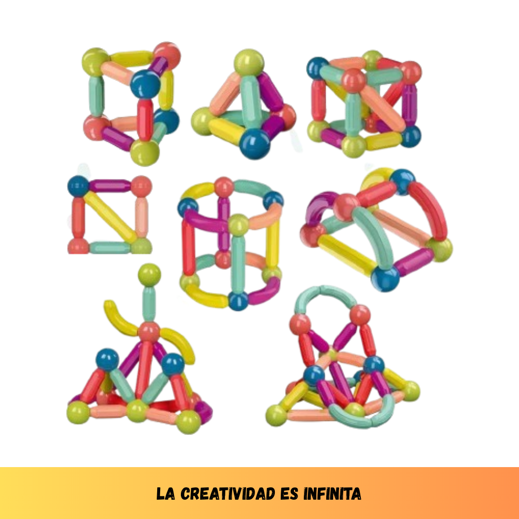 Palos Magnéticos Educativos - Sticki Bloks